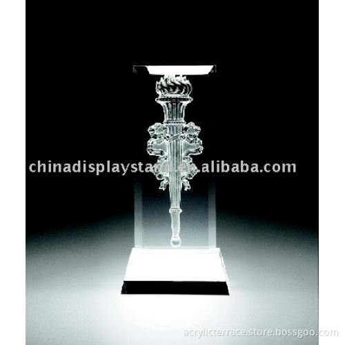 crystal acrylic award display